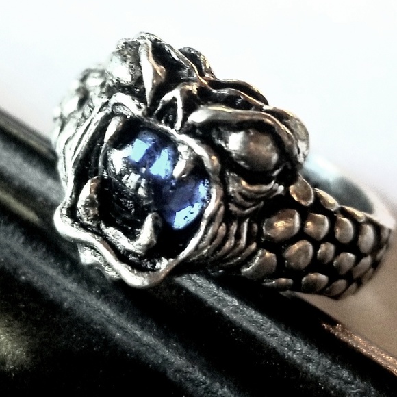 Rare 1994 Alchemy Gothic "The Kraken" Ring #R31 - Picture 1 of 2